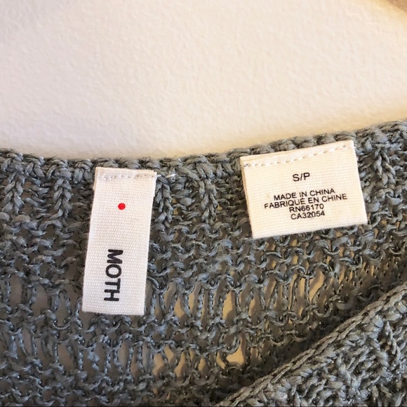Moth Anthropologie | Of The Ages Open Knit Sweater - Picture 2 of 8